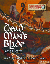 Dead Man's Blade gaming module - RPG module, gaming module, Norse, historical fantasy adventure
